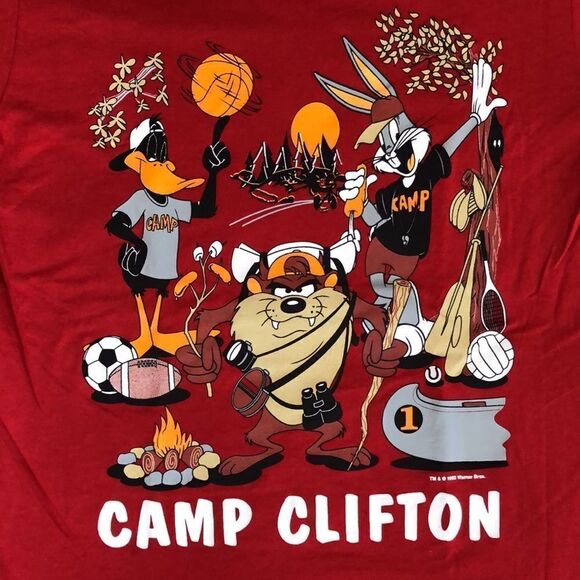 Vintage 1990’s Looney Tunes “Camp Clifton” T-Shirt | Small - Picture 2 of 5